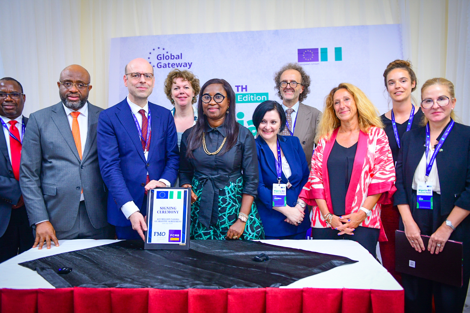 FMO, FCMB and the EU sign 25 Million Guarantee Agreement to boost